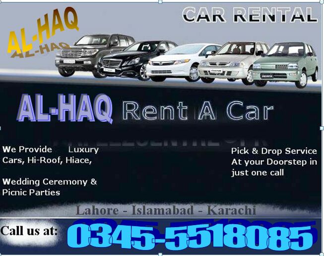 Al-Haq Enterprises and Rent a Car Islamabad Islamabad