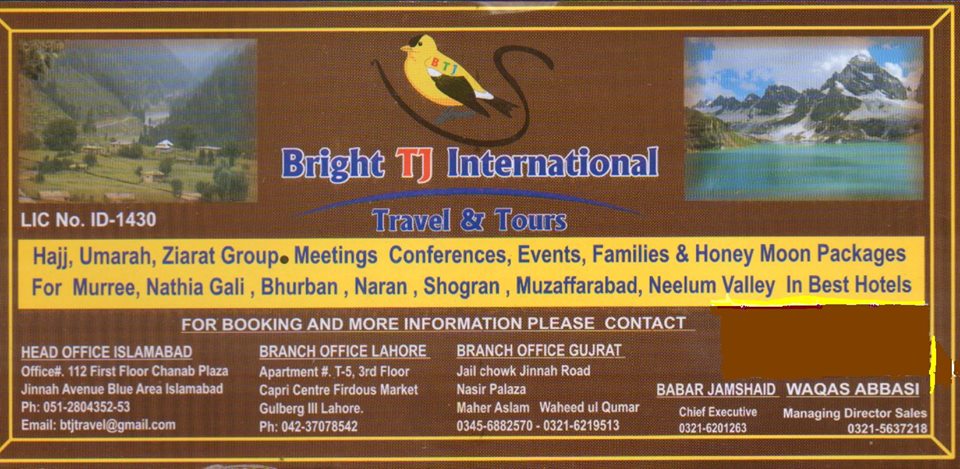 TJ Travels Islamabad